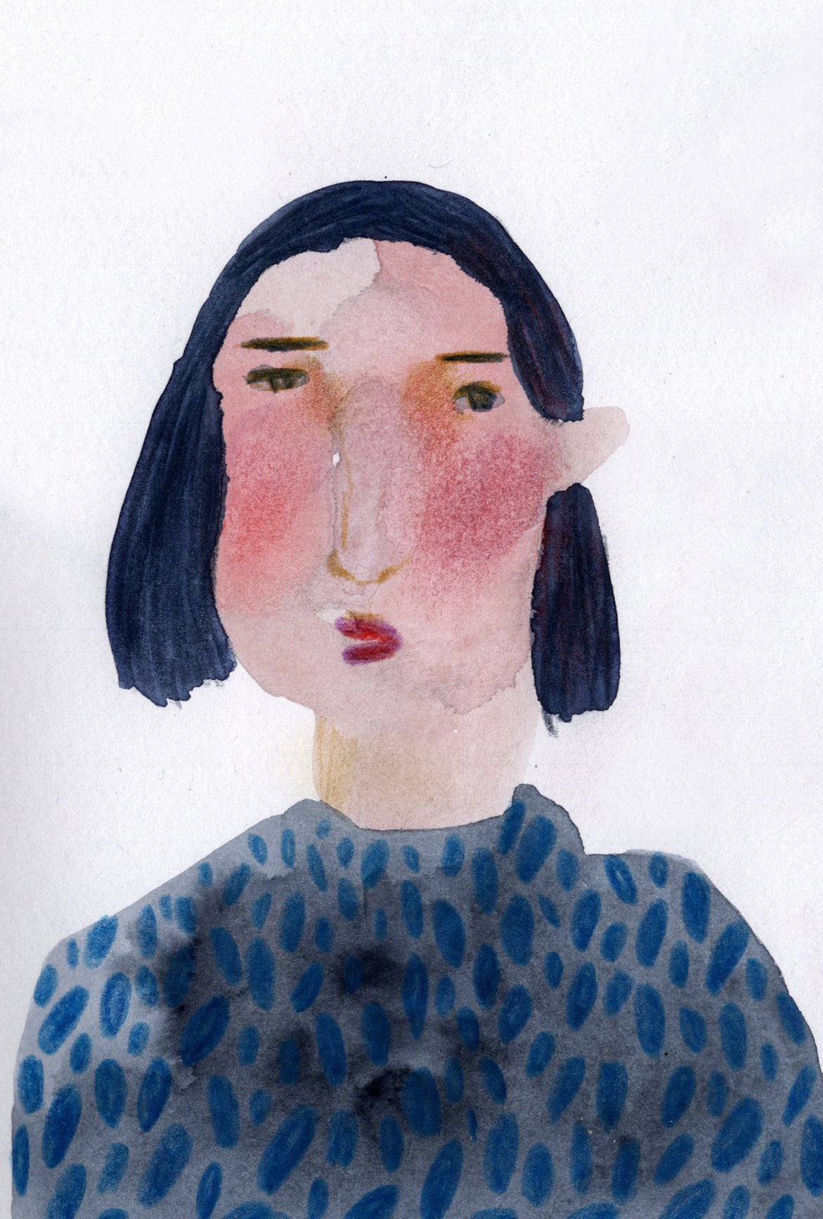 Anne Braun Illustration Resi Portrait 1