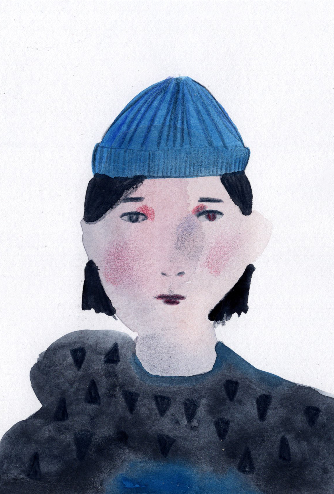 Anne Braun Illustration Resi Portrait 7